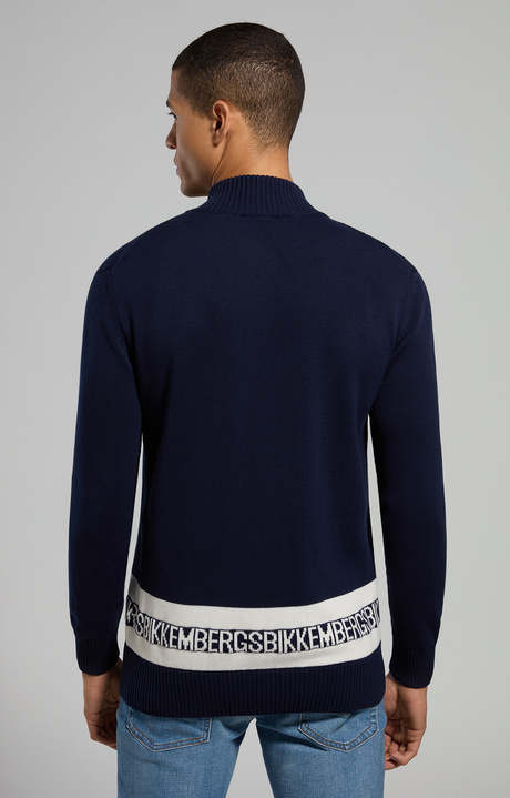 Men's zip pullover, DRESS BLUES Men's zip pullover, DRESS BLUES, hi-res-1