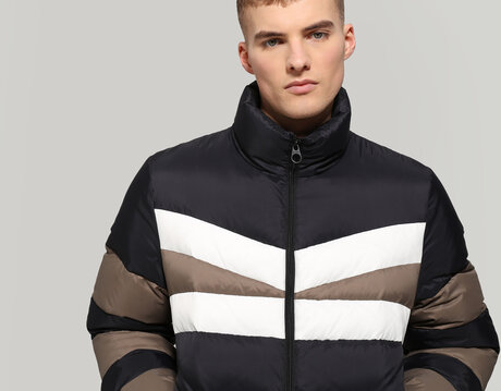 GIUBBINO/PIUMINO, BLACK/BUNGEE CORD/VANILLA ICE, hi-res-1