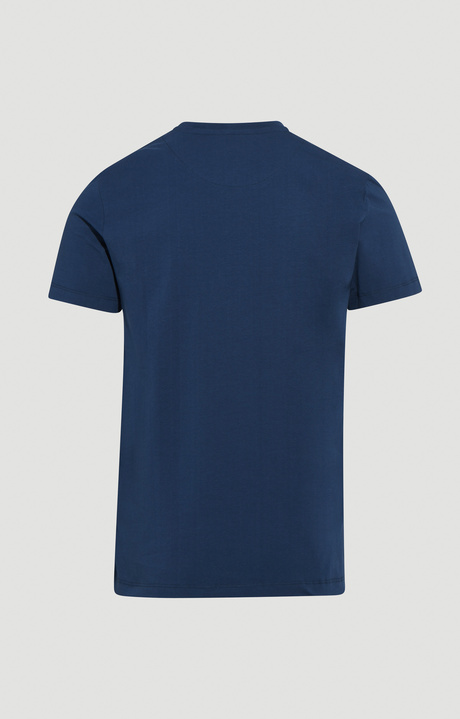 MEN'S T-SHIRT WITH SPORT PRINT, BLUE MEN'S T-SHIRT WITH SPORT PRINT, BLUE, hi-res-1