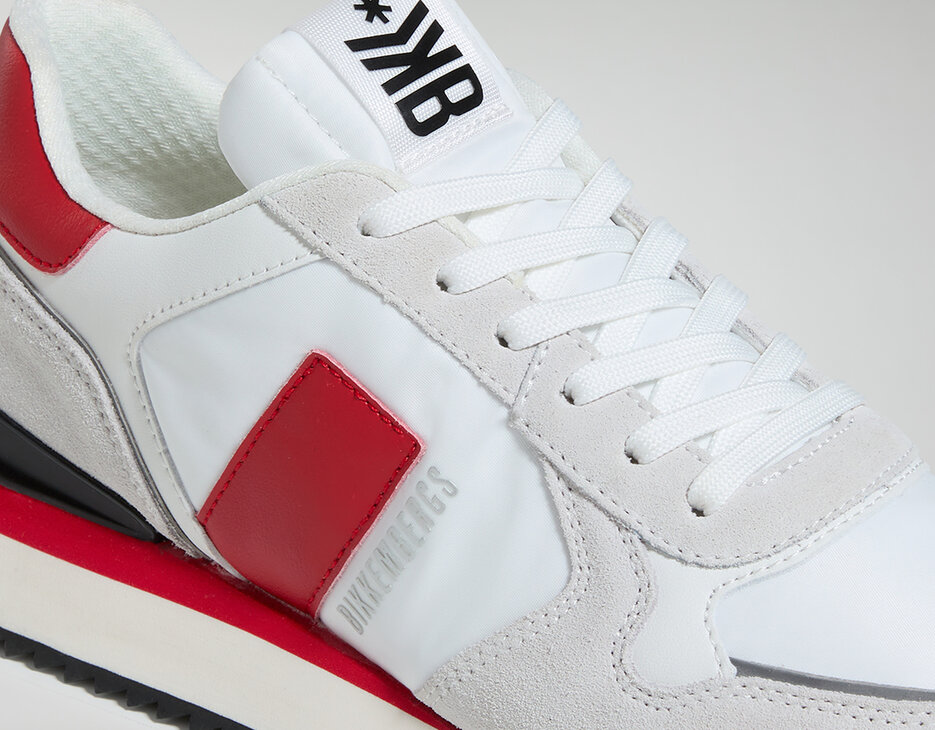 Men's sneakers - Puyol M, WHITE/RED Men's sneakers - Puyol M, WHITE/RED, hi-res-1