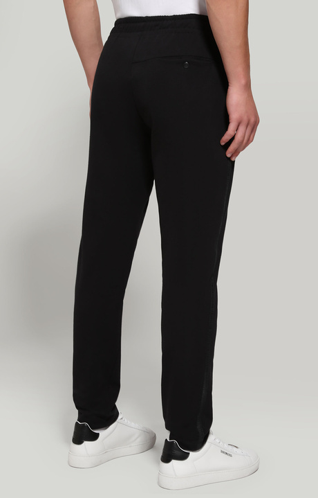Men's fleece joggers, BLACK Men's fleece joggers, BLACK, hi-res-1