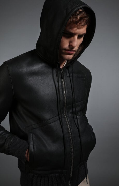 BLOUSON, BROWN, hi-res-1