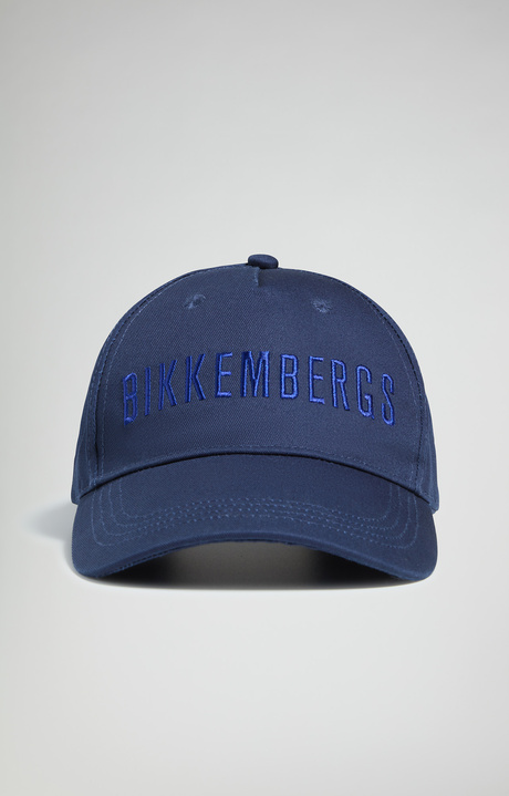 Embroidered men's baseball cap, BLUE Embroidered men's baseball cap, BLUE, hi-res-1