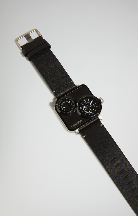 Dual Time watch, BLACK/BLACK Dual Time watch, BLACK/BLACK, hi-res-1