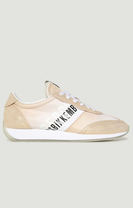 Women's sneakers Julie with metallic accents, LIGHT GOLD Women's sneakers Julie with metallic accents, LIGHT GOLD, hi-res-1