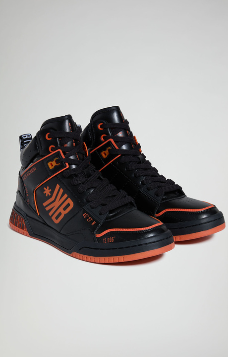 Shaq M holographic men's sneakers, BLACK/ORANGE Shaq M holographic men's sneakers, BLACK/ORANGE, hi-res-1