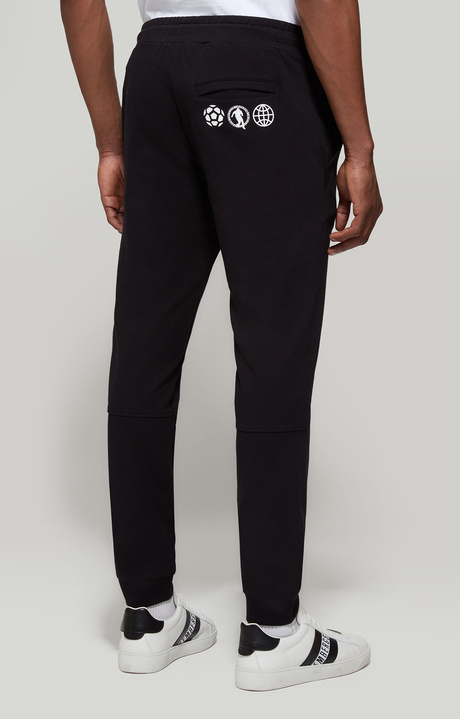 Men's fleece joggers, BLACK Men's fleece joggers, BLACK, hi-res-1
