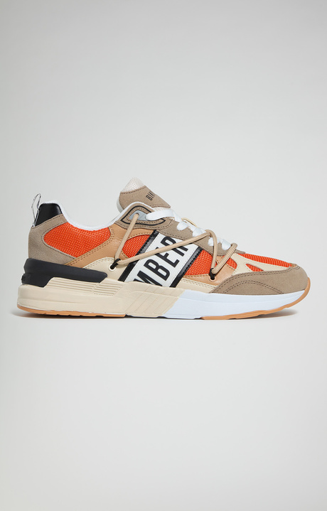 Men's sneakers - Dunga M, CINDER/ORANGE/SAND Men's sneakers - Dunga M, CINDER/ORANGE/SAND, hi-res-1