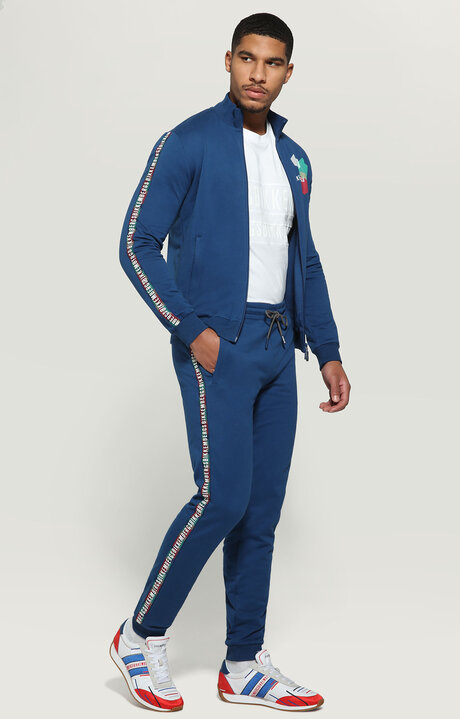 FLEECE PANTS(FELPA), BLUE, hi-res-1