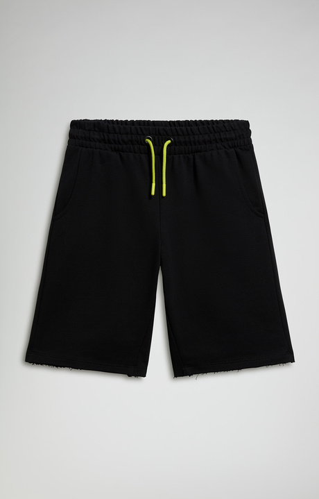 Boy's shorts, BLACK Boy's shorts, BLACK, hi-res-1