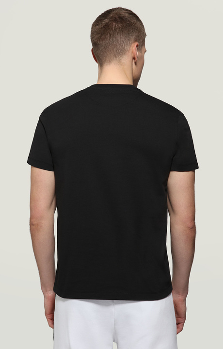 Men's T-Shirt cursive logo, BLACK Men's T-Shirt cursive logo, BLACK, hi-res-1