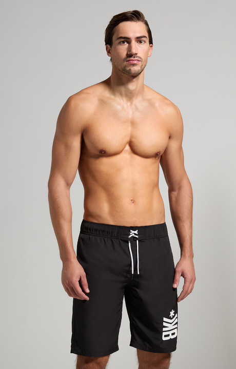 Men's boardshorts, BLACK Men's boardshorts, BLACK, hi-res-1