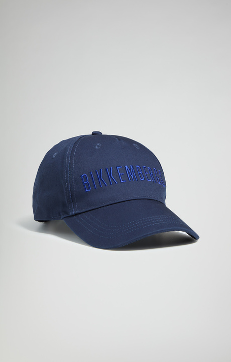 Embroidered men's baseball cap, BLUE Embroidered men's baseball cap, BLUE, hi-res-1