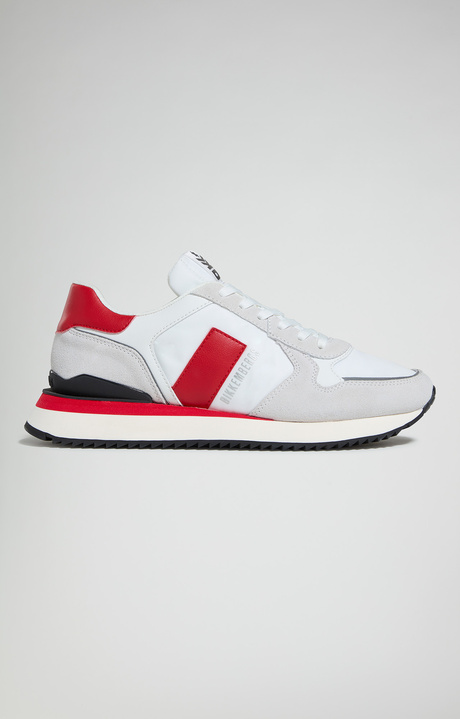 Men's sneakers - Puyol M, WHITE/RED Men's sneakers - Puyol M, WHITE/RED, hi-res-1