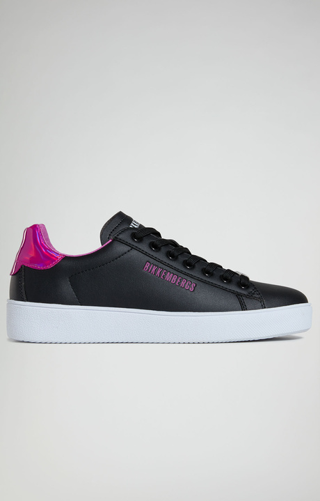Recoba women's sneakers, BLACK/FUXIA Recoba women's sneakers, BLACK/FUXIA, hi-res-1