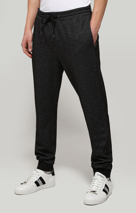 Men's track pants - Chevron, BLACK, hi-res-1