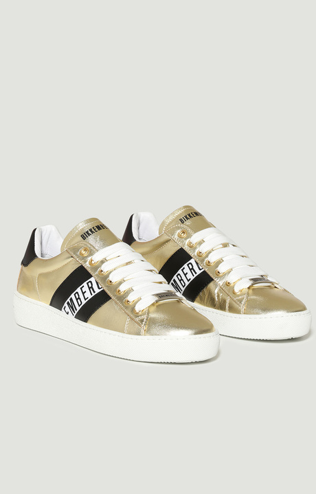 Women's sneakers - Gb Woman, GOLD/BLACK Women's sneakers - Gb Woman, GOLD/BLACK, hi-res-1