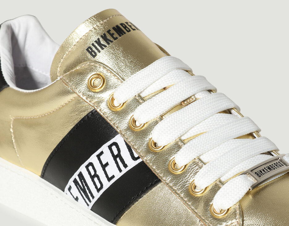 Women's sneakers - Gb Woman, GOLD/BLACK Women's sneakers - Gb Woman, GOLD/BLACK, hi-res-1