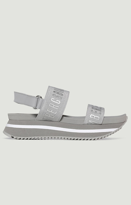 Women's platform sandals Rosy, SILVER/GREY Women's platform sandals Rosy, SILVER/GREY, hi-res-1