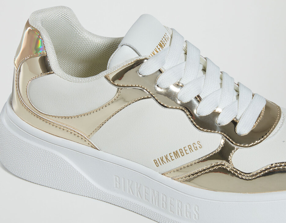 Pierce W women's sneakers, WHITE/GOLD Pierce W women's sneakers, WHITE/GOLD, hi-res-1