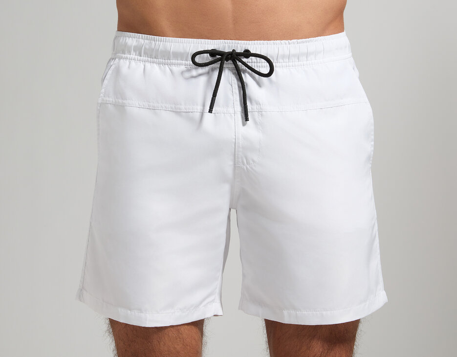 Ripstop men's boardshorts, WHITE Ripstop men's boardshorts, WHITE, hi-res-1