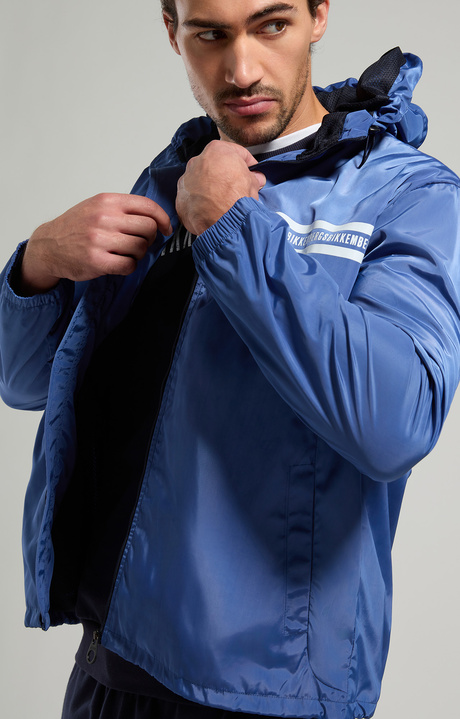 Waterproof men's jacket, DARK BLUE, hi-res-1