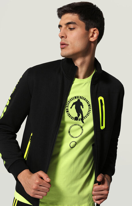 FULLZIP JACKET, BLACK, hi-res-1