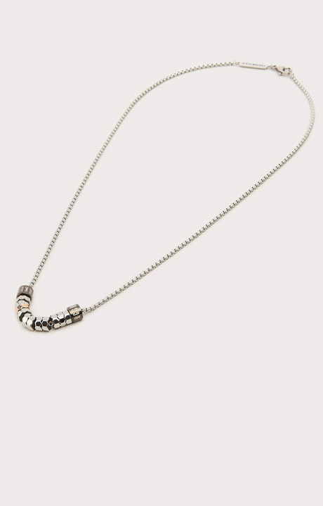 Bikkembergs steel necklace with diamonds, 370 Bikkembergs steel necklace with diamonds, 370, hi-res-1