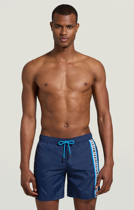 Men's boardshorts with layered detail, NAVY Men's boardshorts with layered detail, NAVY, hi-res-1