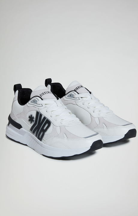 Men's sneakers - Dunga M, WHITE/BLACK Men's sneakers - Dunga M, WHITE/BLACK, hi-res-1