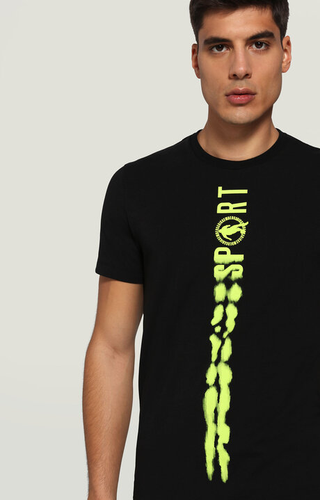 T-SHIRT, BLACK, hi-res-1