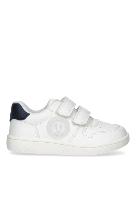 Fox boy's sneakers, WHITE/BLUE Fox boy's sneakers, WHITE/BLUE, hi-res-1