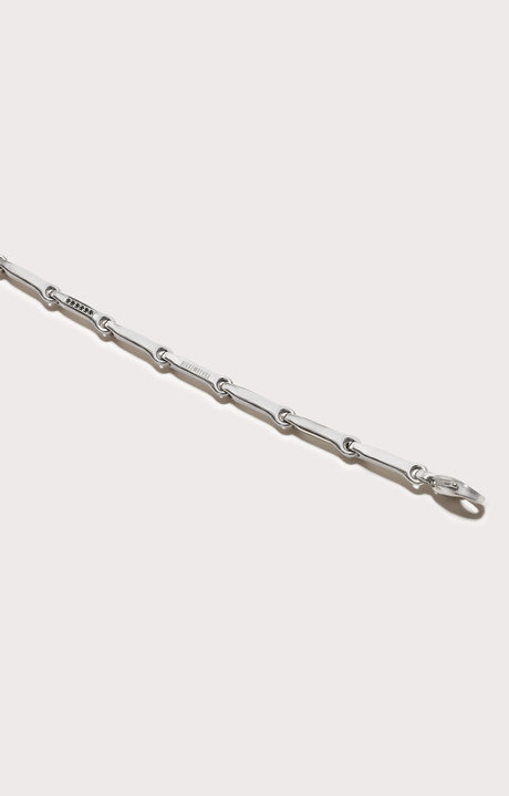 Men's bracelet with diamonds, WHITE Men's bracelet with diamonds, WHITE, hi-res-1