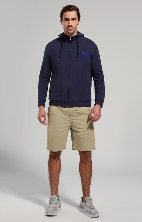 Embroidered men's sweatshirt , DRESS BLUES, hi-res-1