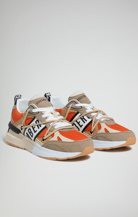 Men's sneakers - Dunga M, CINDER/ORANGE/SAND Men's sneakers - Dunga M, CINDER/ORANGE/SAND, hi-res-1