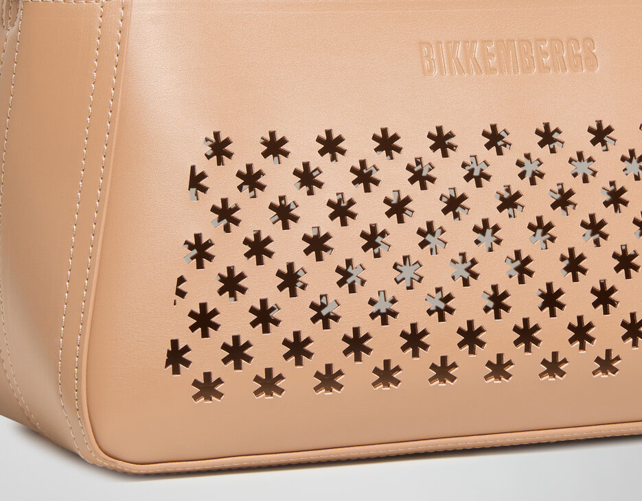 Squad perforated women's bag, TAN Squad perforated women's bag, TAN, hi-res-1