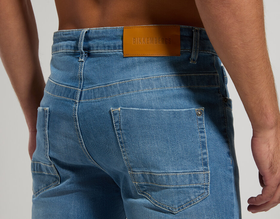Regular fit men's jeans, BLUE DENIM LIGHT LAV.2 Regular fit men's jeans, BLUE DENIM LIGHT LAV.2, hi-res-1