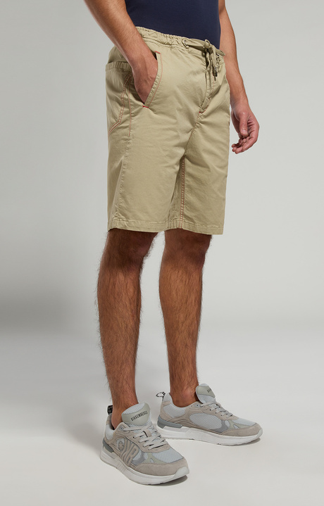 Men's shorts with elasticized waist, SPONGE Men's shorts with elasticized waist, SPONGE, hi-res-1