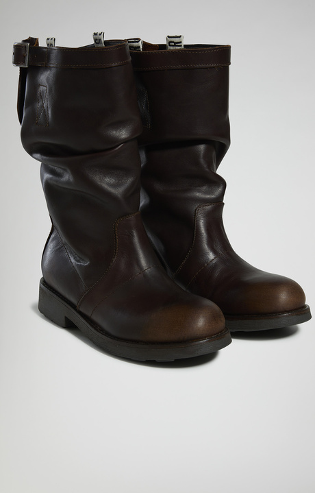 Gd slouchy women's ankle boots, BROWN Gd slouchy women's ankle boots, BROWN, hi-res-1