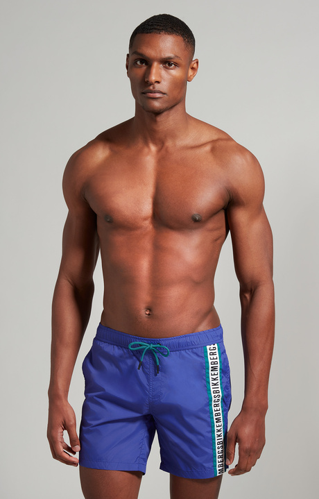 Men's boardshorts with tape, CLEMATIS BLUE Men's boardshorts with tape, CLEMATIS BLUE, hi-res-1