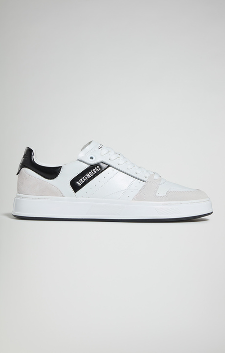 Men's sneakers - Claudius M, WHITE/BLACK Men's sneakers - Claudius M, WHITE/BLACK, hi-res-1