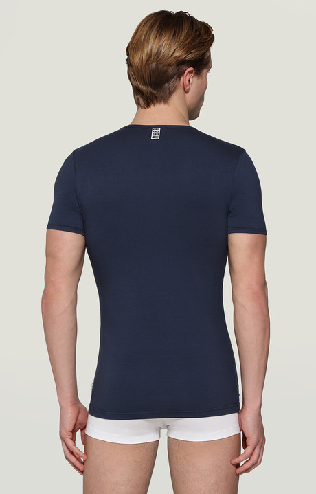 2-pack men's V-neck undershirt, NAVY, hi-res-1