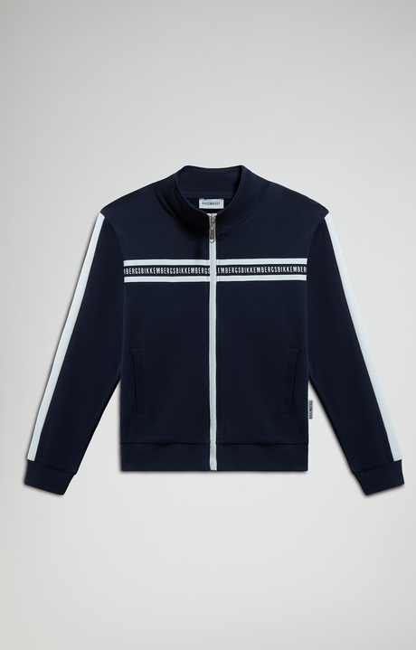 Boy's zip sweatshirt, NAVY Boy's zip sweatshirt, NAVY, hi-res-1