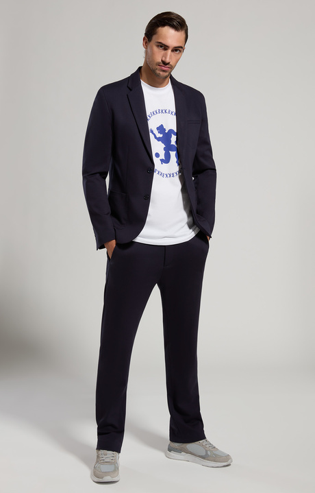 Milano stitch men's jacket, DRESS BLUES, hi-res-1