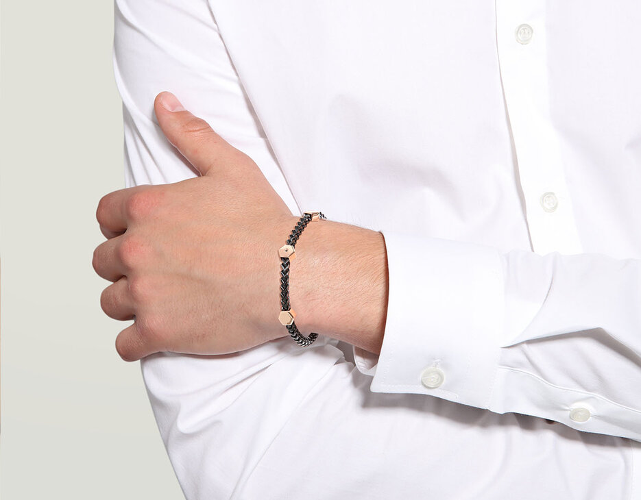 Men's bracelet with diamonds, 271 Men's bracelet with diamonds, 271, hi-res-1