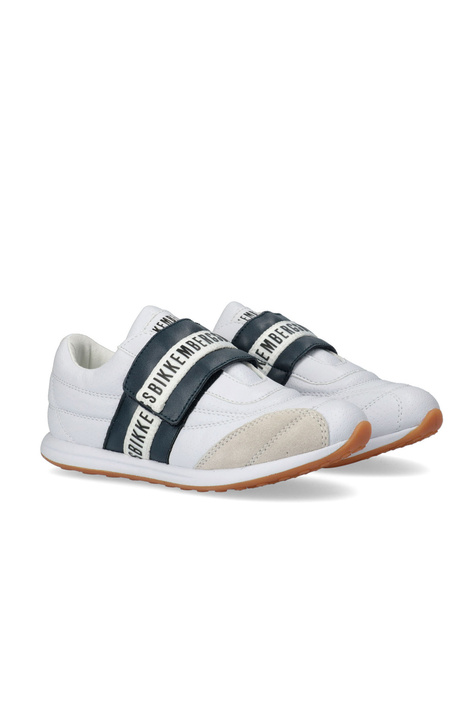 Kids' sneakers with velcro "Evans", WHITE/BLUE Kids' sneakers with velcro "Evans", WHITE/BLUE, hi-res-1