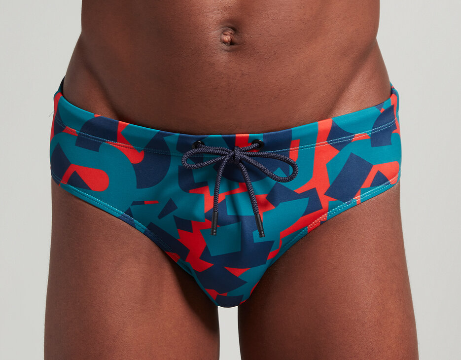 Camouflage men's swim briefs, ORANGE.COM Camouflage men's swim briefs, ORANGE.COM, hi-res-1