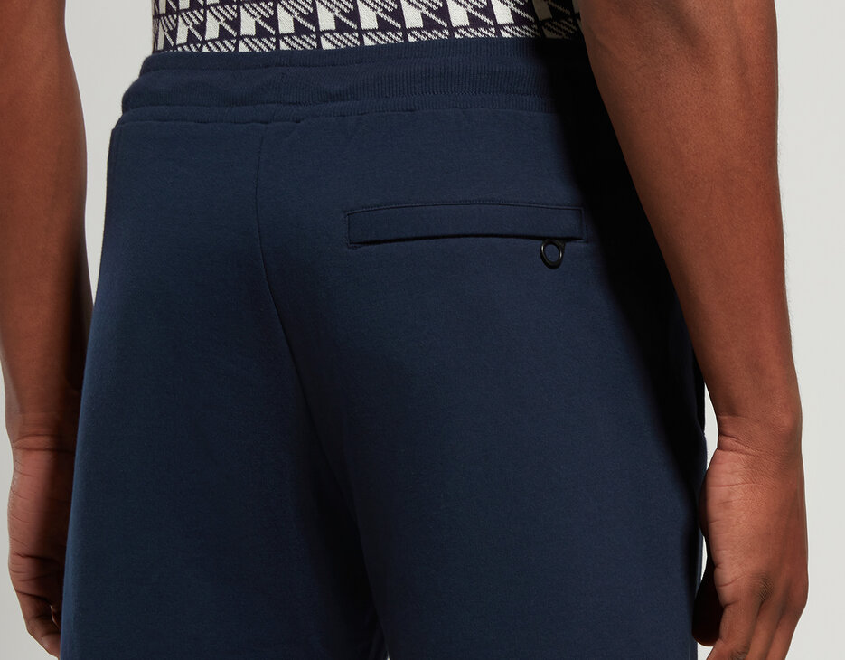 Embroidered men's shorts, DRESS BLUES Embroidered men's shorts, DRESS BLUES, hi-res-1