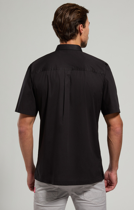 Men's shirt with pockets, BLACK, hi-res-1