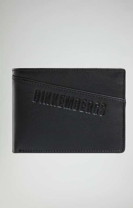Men's flap wallet , BLACK Men's flap wallet , BLACK, hi-res-1